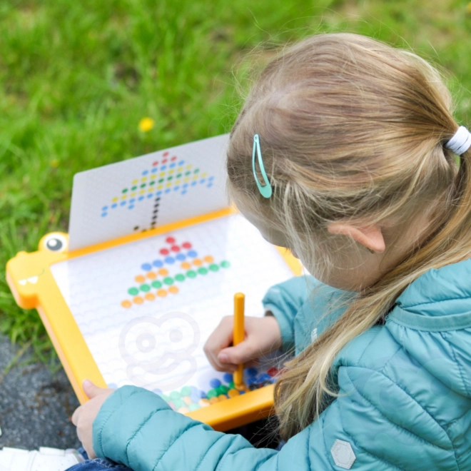 Woopie mágneses tábla gyerekeknek Montessori MagPad dinoszaurusz