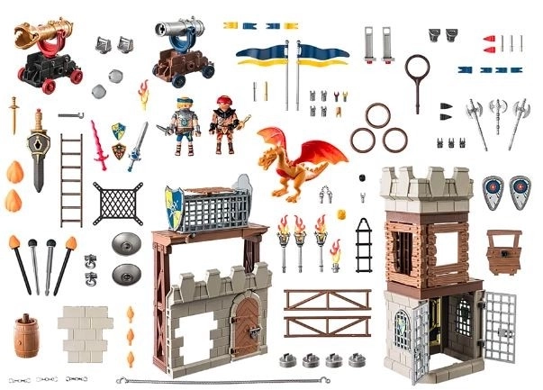 Novelmore 71298 Figura Készlet Turnament Square