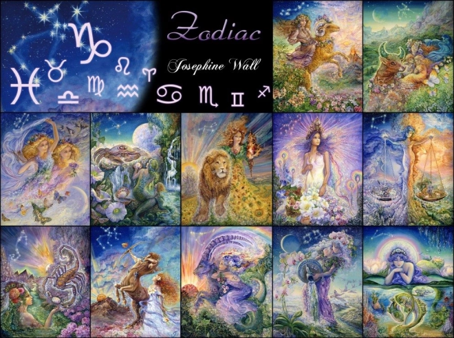 Zodiákus jelei puzzle 2000 darabos