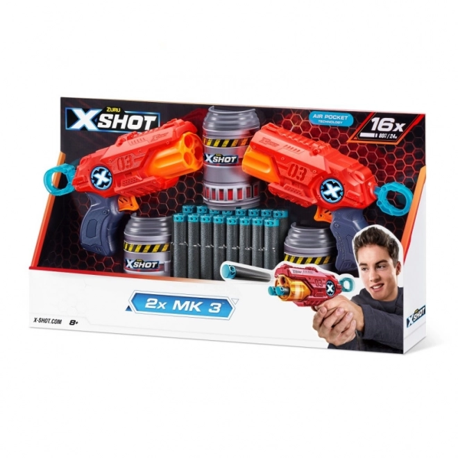 X-Shot Excel MK 3 Kettős csomag kilövővel