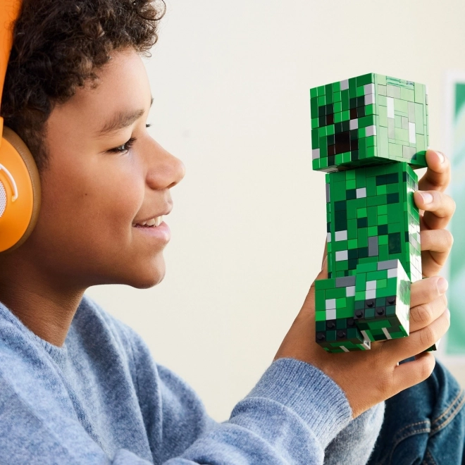 Lego Minecraft Creeper - nagy mozgatható modell