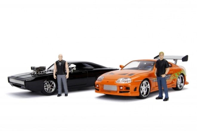 Rychle És Zběsile 1970 Dodge Charger 1:24 + Dominic Toretto Figura