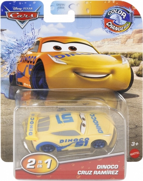 Színt váltó autók, DisneyPixar Verdák film által inspirálva