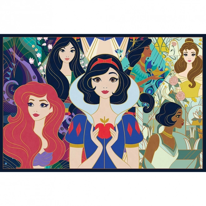 Disney hercegnők varázslatos puzzle 2x200 darabos készlet