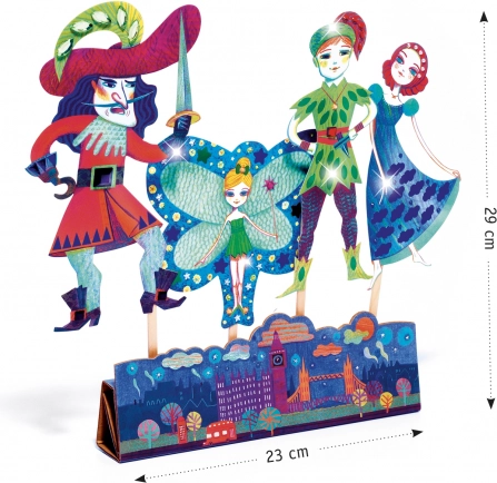 DIY Bábok Peter Pan a Djeco-tól
