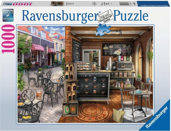 Ravensburger kávéházas puzzle 1000 darabos