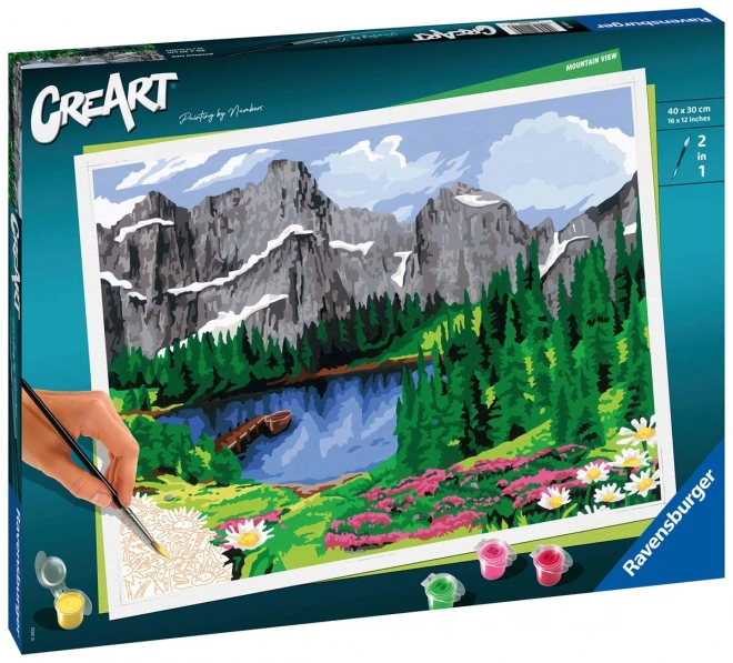 Ravensburger kreatív Dolomitok festőkészlet