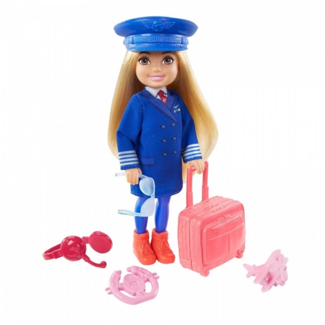 Barbie Chelsea karrierjáték babák - Pilóta