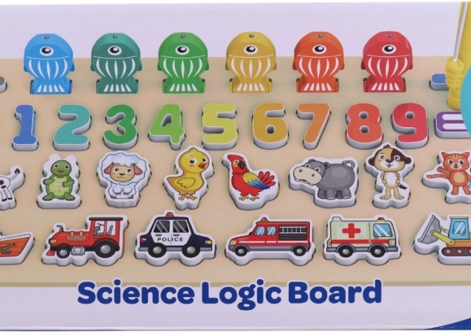 Tudományos Puzzle Számok és Állatok