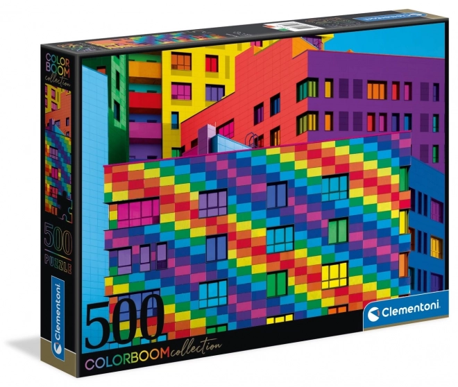 Színrobbanás kockák 500 darabos Clementoni puzzle