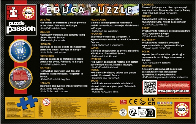 Educa Puzzle Víz Alatti Szórakozás 500 Darabos