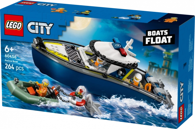 LEGO City Rendőrségi hajós üldözés