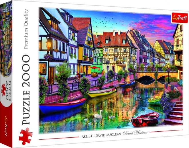 Trefl puzzle colmar franciaország 2000 darab