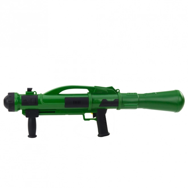 Vízágyú Bazooka pumpával 73 cm zöld