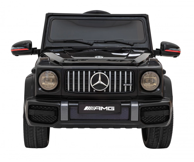 Mercedes AMG G63 gyerekeknek fekete + távirányító + MP3 LED + lassú indítás + EVA + övek