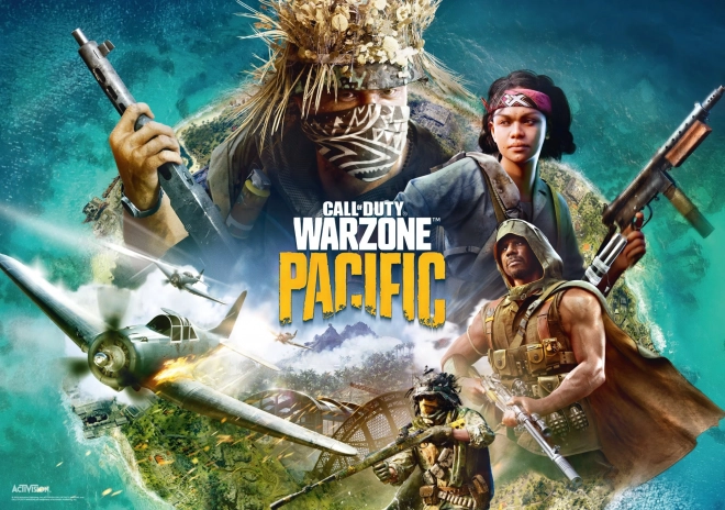 Call of Duty Warzone Pacific puzzle - 1000 darabos