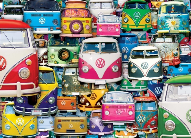 Funky Jam Volkswagen busz puzzle 1000 darabos