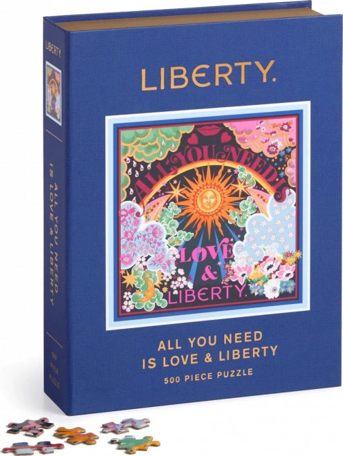 Liberty szerelem and szabadság puzzle 500 darab