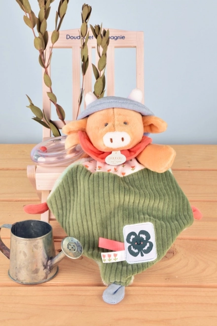Boricsek Aneth csörgővel 21 cm - Ajándékkészlet Doudou