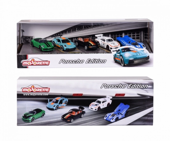 Majorette porsche járműkészlet 5 darabos