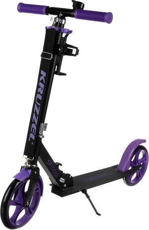 Összecsukható városi roller nagy kerekekkel (200 mm) gyerekeknek – lila