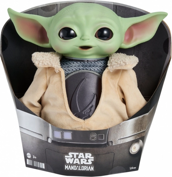 Plüss játék Star Wars Mandalorian Grogu 28 cm