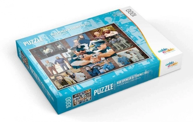 Puzzle Bud Spencer és Terence Hill plakátok 1000 darabos