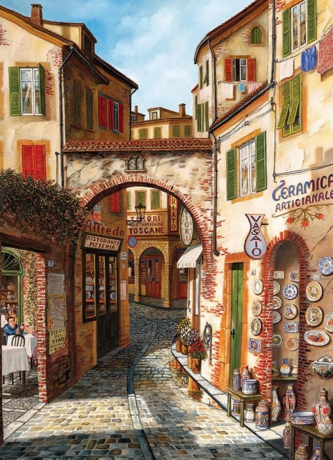 Kerámia bolt puzzle, 1000 darabos Cobble Hill