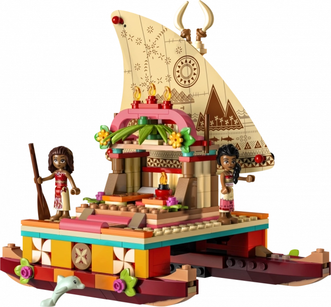 Lego Disney Vaiana katamarán