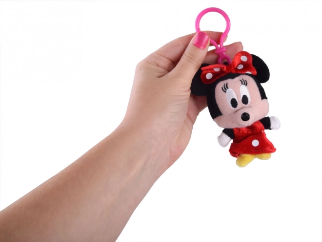 Disney Minnie egér plüss kulcstartó