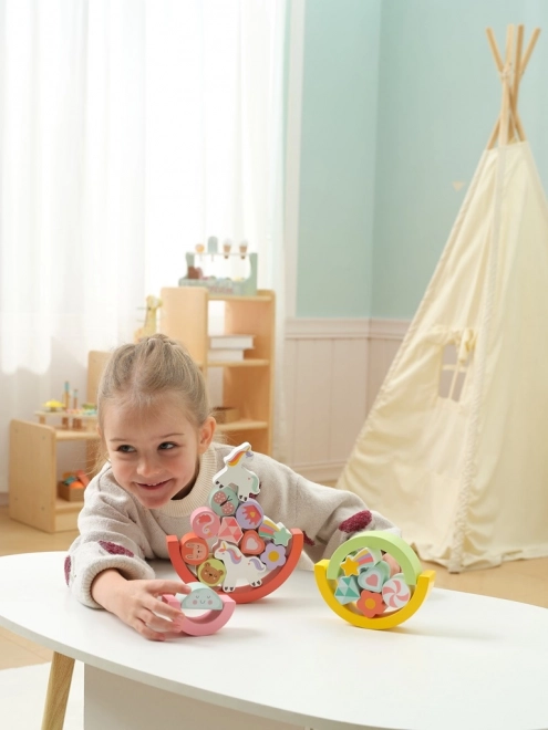 Egyensúlyozó játék Egyszarvú 2Kids Toys