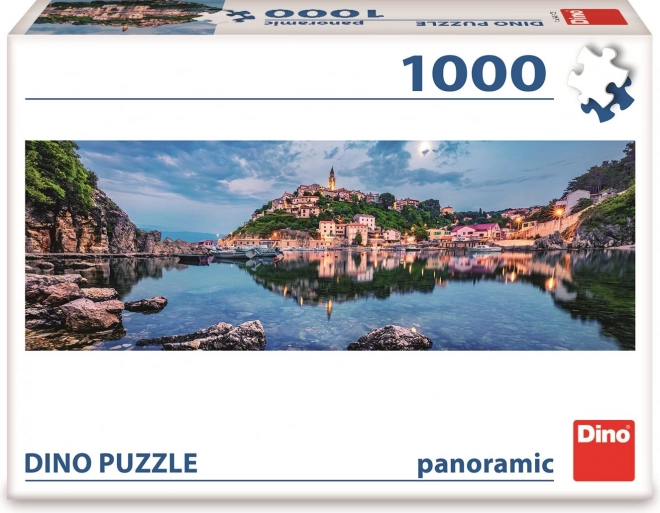 Dino panoráma puzzle Krk sziget 1000 darabos