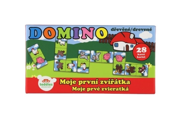 Domino - Első állatkáim fa társasjáték