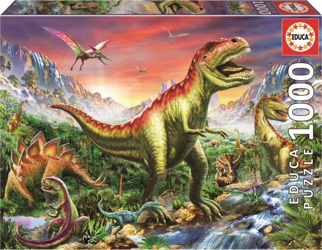 Jurassic Forest Puzzle 1000 darabos