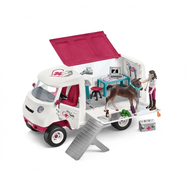 Schleich állatkórház kiscsikóval - Horse Club