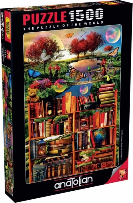 Képzelet olvasás közben puzzle 1500 darabos