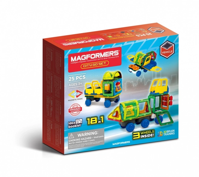 Magformers City Go mágneses építőszett 25 darabos