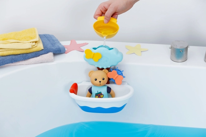 BABY born splish splash fürdőkádka medvével