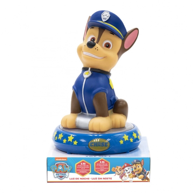 Éjszakai lámpa 3D figura Chase Mancs Őrjárat KiDS Licensing