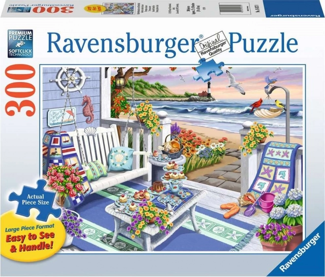 Ravensburger puzzle napfényes part extra 300 darab