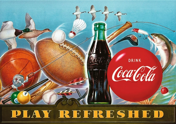 TREFL Premium Plus COCA-COLA puzzle, 1000 darab