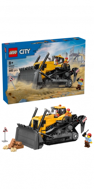 LEGO City Sárga buldózer