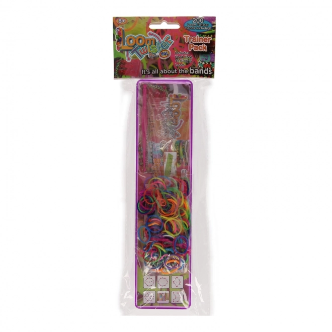 Loom készlet 200 színes gumival