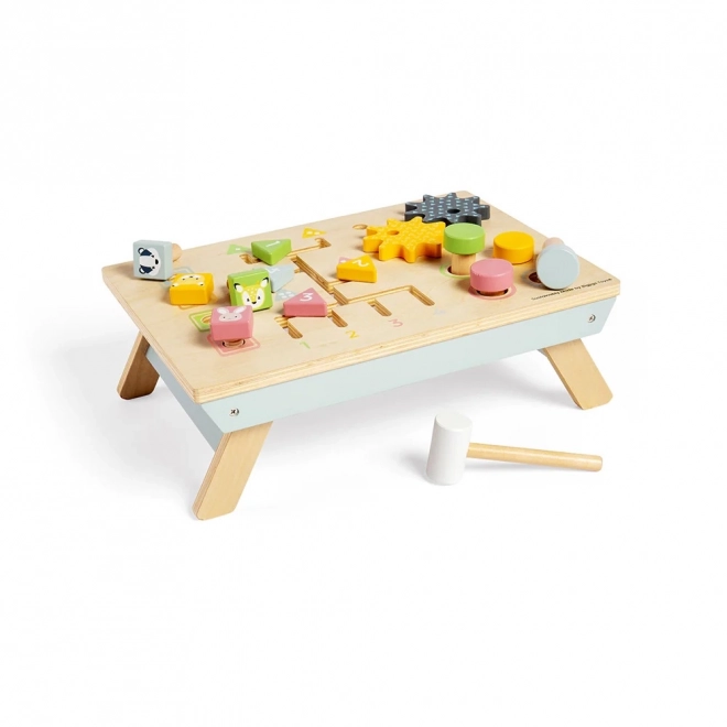 Bigjigs Toys fa munkapad kalapáccsal