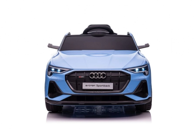 Audi E-Tron Akkumulátoros autó kék QLS-6688