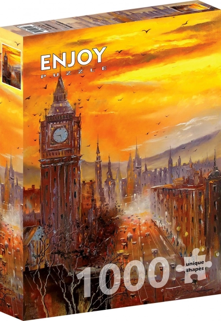 Királyi London Éjszakai Puzzle 1000 Darabból