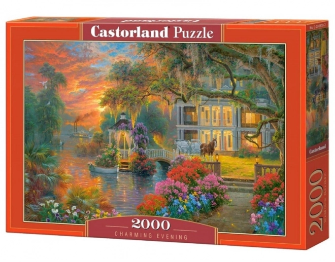 Vonzó esti CASTORLAND puzzle 2000 darabos
