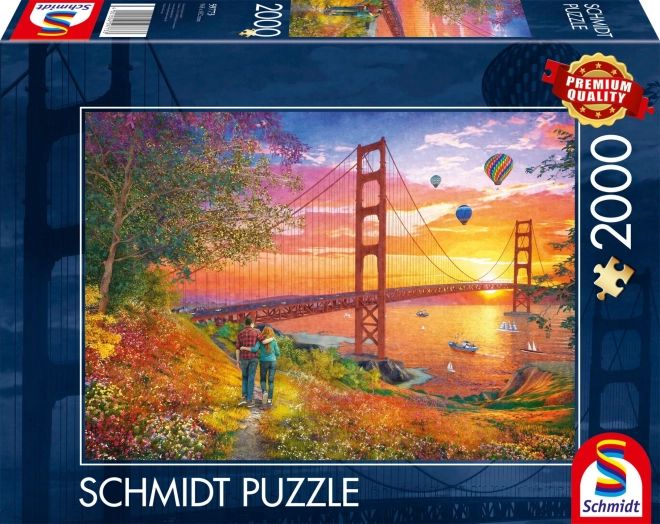 Schmidt puzzle golden gate híd 2000 darabos