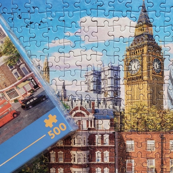 Gibsons londoni utcák 500 darabos puzzle