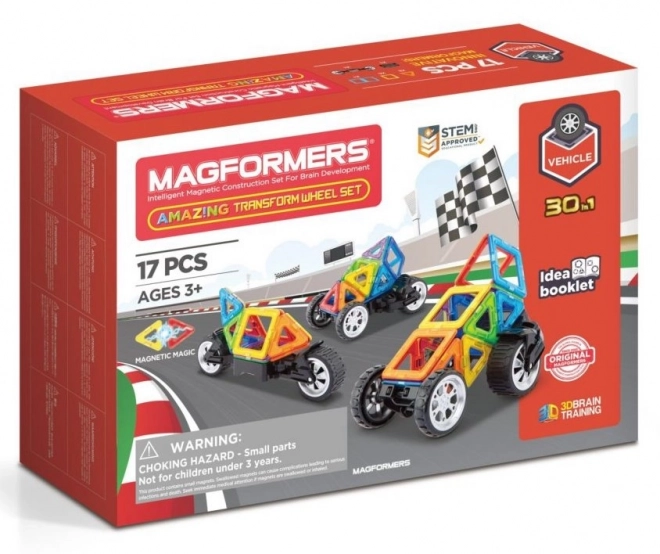 Magformers Transform Wheel Bugy készlet 17 darabos